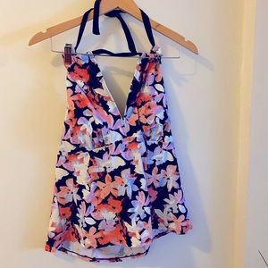 Bathing suit floral top only. Never worn. Beautiful floral top.